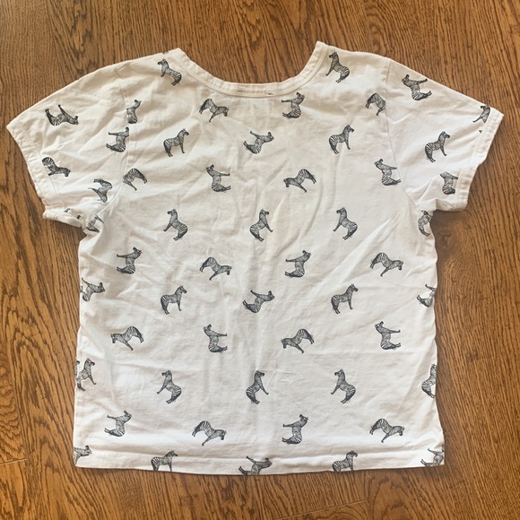 Zebra Crop Top - Picture 3 of 3